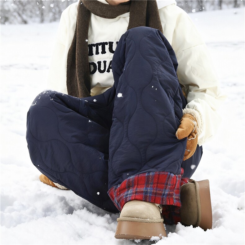 【现货】XZ612-K232-P65冬季棉裤葫芦纹压线加绒防水滑雪裤防风裤，男装棉裤，星座612