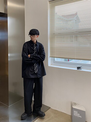 【2025春夏】假领带假两件长袖衬衫打底内搭外套男防晒衣女送领带，男装防晒衣，星座112A