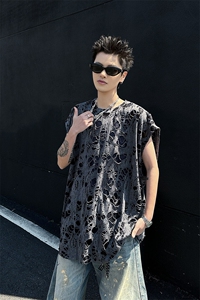 8XL-M 重磅！特大码短袖T恤背心男宽松休闲百搭 篮球服DX318P28图片
