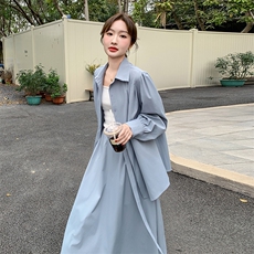 2C051-高级感衬衫半身裙套装-S9827-P170-K248，女装套装/套裙，2C051