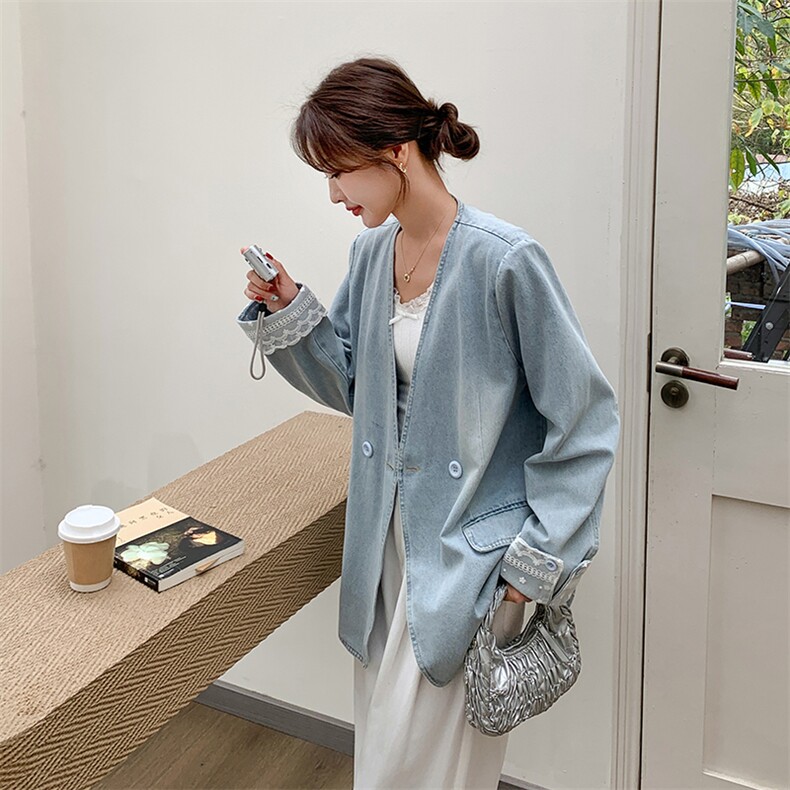 新款现货 水洗牛仔外套款号A2512-P170-K258图片