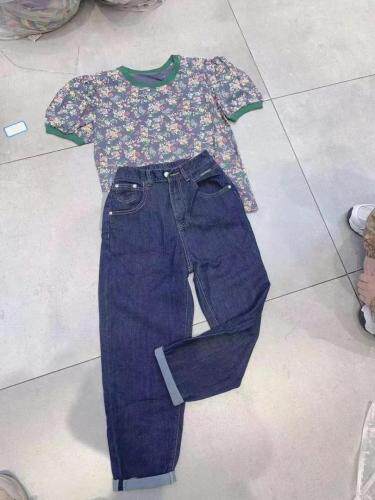 夏季新款碎花短袖，女装，DD+(4F)