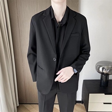 轻熟风西装高级西服外套休闲单西男士职业商务正装帅气Y71-P65，男装西服，星座1116A-2（原606A-1）