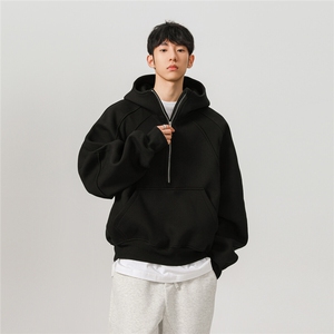 高品质cleanfit 450g重磅套头版拉链卫衣外套 TTTB17-特P78控128图片