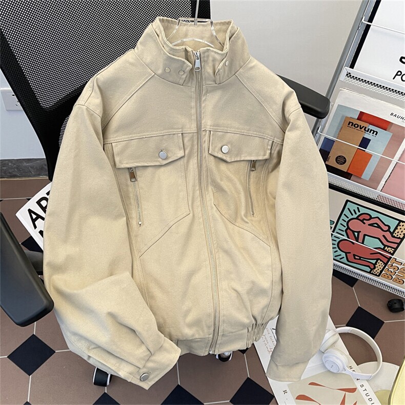 蛇年复古工装座山蛇皮蟒纹外套冬季加绒加厚飞行夹克棉服男女棉衣,男装棉衣,星座505-2（原电商A260-1)