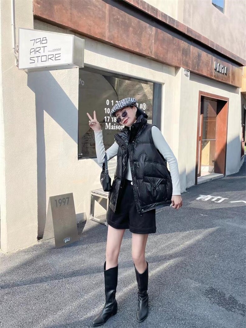 韩版宽松冬季马甲，哦，女装马甲，春信拙源