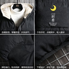 MY16047-P100加厚加绒衣男面包服男大码服男袄男外套男，男装棉衣，电商A040A