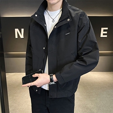 工装夹克男休闲上衣多口袋立领夹克DS-A329-ZL2402-P95，男装夹克，电商A329