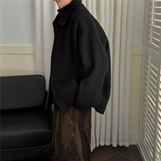 现货羊毛呢料外套男士冬季保暖加厚夹克A351-AJ2642-P125控199，男装夹克，电商A351