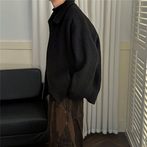 现货羊毛呢料外套男士冬季保暖加厚夹克A351-AJ2642-P125控199图片