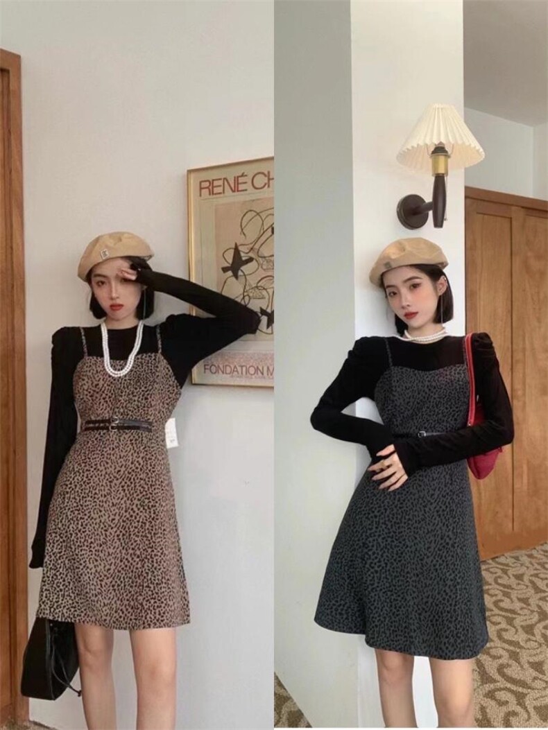 秋装新款连衣裙，女装连衣裙，雨恋依香