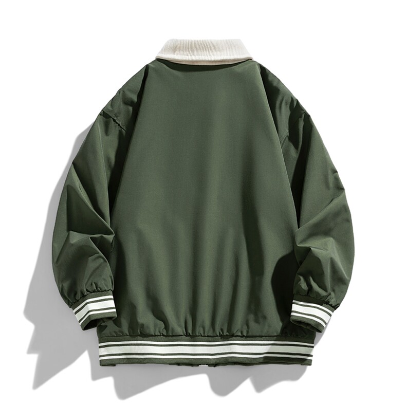2024春季新款户外山系宽松翻领休闲夹克棒球服904-JK1122-P60,男装夹克,星座904