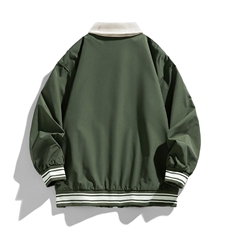 2024春季新款户外山系宽松翻领休闲夹克棒球服904-JK1122-P60，男装夹克，星座904