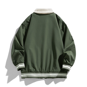 2024春季新款户外山系宽松翻领休闲夹克棒球服904-JK1122-P60图片