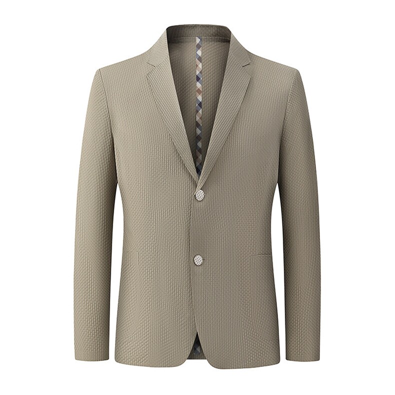 R-XF1002男式春秋新款长袖简约西服休闲商务便服西装单西,男装西服套装,电商B360