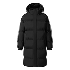 Tide高品质条纹长款防寒户外秋冬季棉服棉衣外套棉袄HZ8818-P108，男装棉衣，星座610B-1