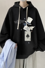 8XL连帽卫衣男大码胖子帽衫大号运动服WY2373-P35，男装卫衣，电商A040