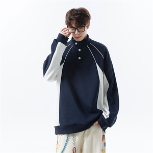 重磅美式加绒加厚男休闲百搭宽松高级感卫衣W4695JR（加绒）特P52图片
