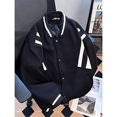 J9919-P60美式潮流韩版宽松时尚情侣棒球服夹克，男装夹克，星座617A-2