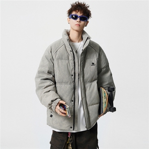 M-3XL B353 9902 P200 灰立领2025冬羽绒服【标50控活动价328】图片