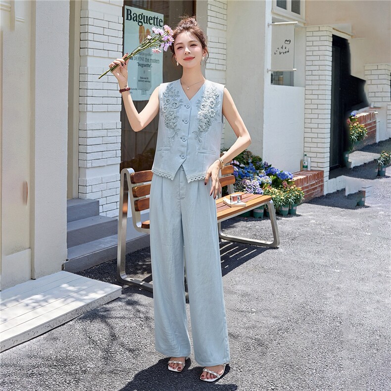 2026年夏季两件套女,女装套装/套裙,浪花E族（衣布洛）