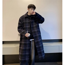 港风长毛马海毛面料小香风大衣加厚羊毛大衣77932DONGP135控198，男装毛呢大衣，星座226-1