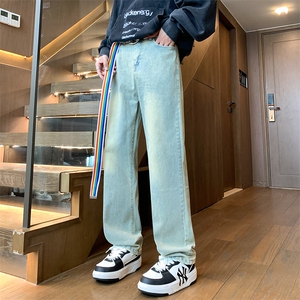 小裤脚弹力牛仔裤 A158-NZK801-P35特价图片