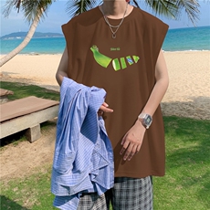 量大图低自动【有货】纯棉背心HD019-1-BX25103-P20，男装背心/马甲，电商019-1