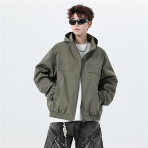 JK009无影墙 春季工装美式游骑兵夹克 聚酯纤维(M-5XL)TP55，男装夹克，电商A088