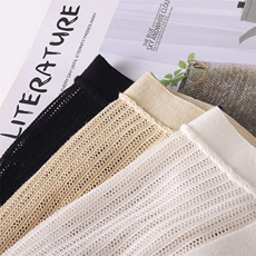 100%丝光棉无扣镂空开衫夏季新防晒衫宽松韩版针织外搭外套空调衫，女装蕾丝衫/雪纺衫，东远绒业