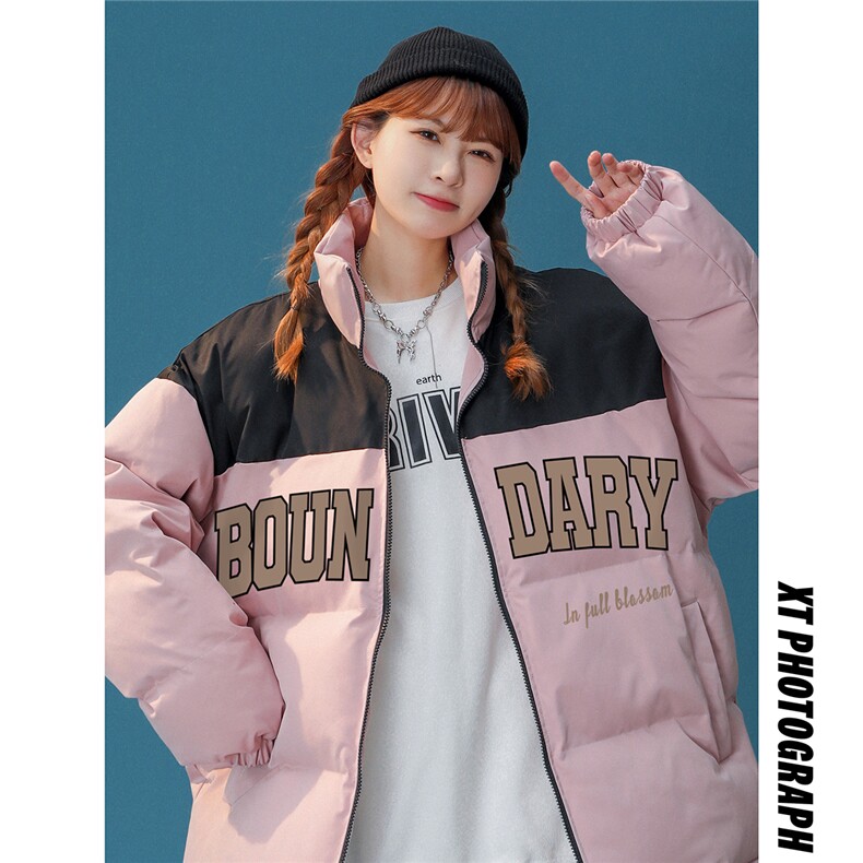 中性22冬季潮流潮牌印花加厚连帽棉衣TPMY253P85控138特批无差价，男装棉衣，A247A