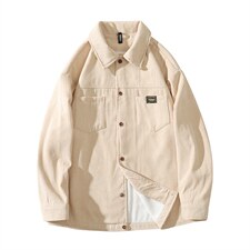 2023冬季新款面料：聚酯纤维J60821-P65，男装夹克，电商A082