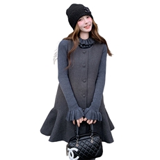 【现货】春简约纯色打底针织+背心套装裙2D148-2601-P185K275，女装套装/套裙，2D148