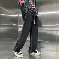 K124-P30青春流行纯色直筒休闲裤，男装休闲裤，星座1501-1