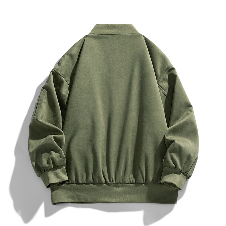 白底图新款麂皮绒飞行夹克男春秋美式复古工装618A-WT1019-P70,男装夹克,星座914-4