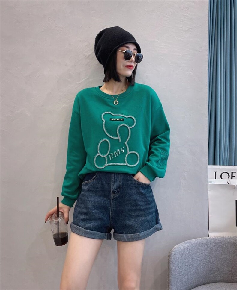 秋季长袖卫衣，女装卫衣/绒衫，薰衣坊