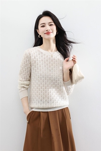 2025年秋季常规款通勤长袖圆领时尚百搭简约图片