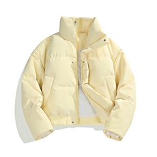 支持二开冬装加棉加厚立领棉服男女棉衣外套光板面包服M816-P70，男装棉衣，电商A441