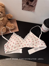 甜美小清新小胸胸罩无钢圈聚拢文胸收副乳防下垂内衣女，文胸，梦白服饰厂