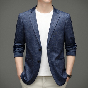 CA5509钱塘2020-2春秋新款时尚休闲帅气中青年男士西服外套P142图片