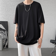 8XL-M高品质！！特大码冰丝速干T恤男透气短袖上衣纯色DX314P25，男装T恤，电商D206-1