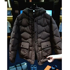 极简风连帽羽绒服轻薄保暖假两件羽绒服男保暖羽绒服yrf520-TP309，男装羽绒服，电商A089-1