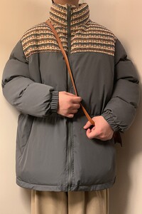 秋冬棉衣加厚夹克加绒外套厚棉袄拼色棉袄厚1016-1W106 P128 K158图片
