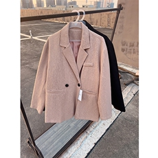 平驳领两粒单排扣休闲西服男士肌理感西装外套B289-X8203-特98，男装西服套装，电商B289