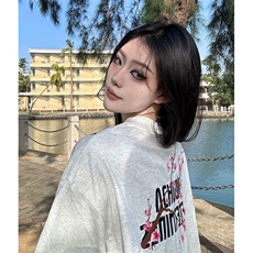 万针全刺绣工艺抖音得物高品质260克重磅纯棉双纱美式高街短袖T恤，男装T恤，电商A486