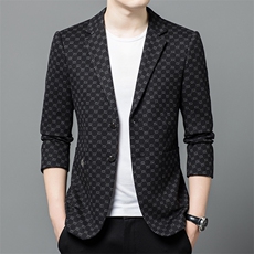 ASD9067男士2023年春季新款长袖西服休闲青年夹克西装单西，男装西服，电商B360