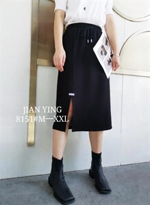 高品质双层织法百搭款针织半裙M一XXL,女装半身裙,简 影