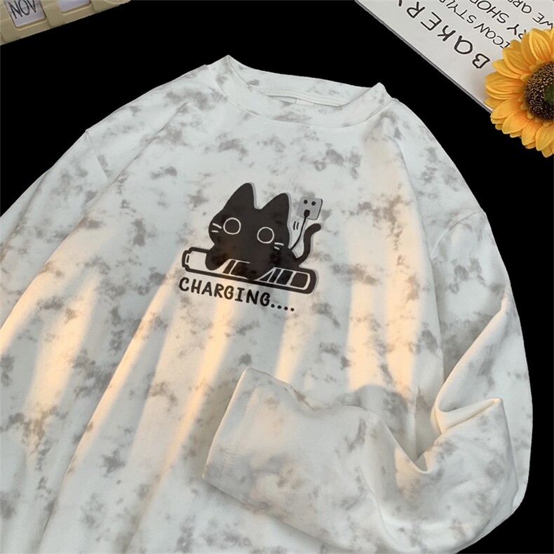 260克重磅扎染德绒圆领打底衫【有货】C403A-DR25283RL-P25,男装T恤,电商C403A