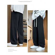 1506-1/G38290/P28.4新款宽松休闲裤男韩版潮流百搭裤子，男装休闲裤，星座1506A