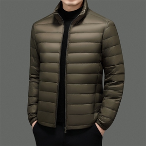 达标50绒轻薄羽绒服外套男立领冬季中青年男士休闲百搭YR911-P70图片